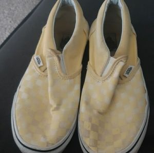 Big kids Vans slip on